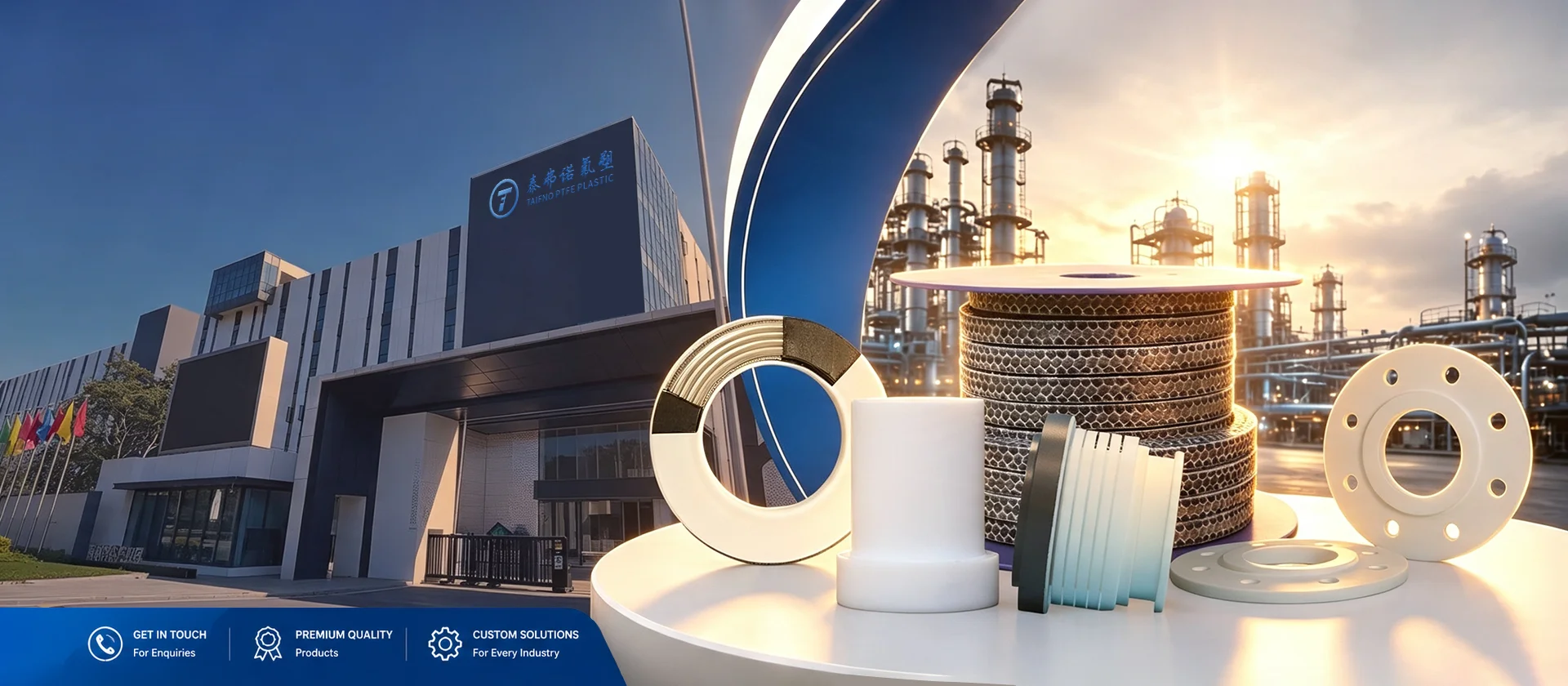 Професійний виробник ущільнювачів з PTFE Професійний виробник ущільнювачів з PTFE